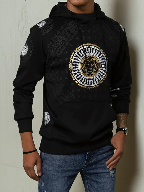 Herren Kapuzenpullover Farbe Schwarz DSTREET BX5569