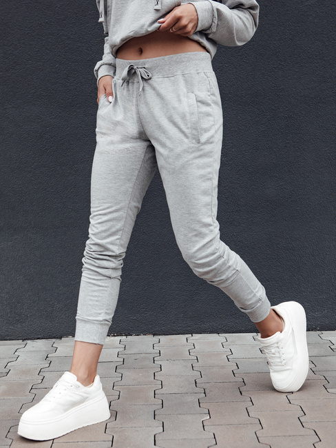 Damen Jogginghose RELAX MODE hellgrau Dstreet UY2137