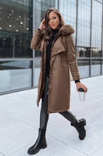 Damen Winter Parka Jacke LUSTER coffee Dstreet TY3956