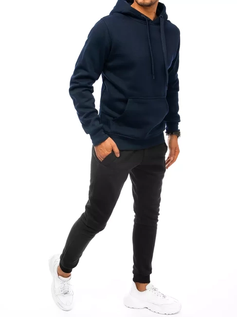 Herren Trainingsanzug-Set Farbe Dunkelblau-Schwarz DSTREET AX0631
