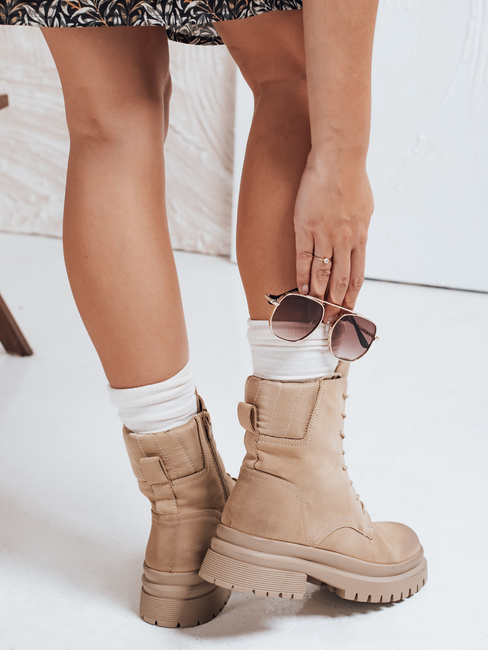 Damenstiefel BASTEL Farbe Beige DSTREET ZY0422