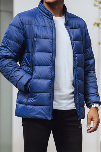 Herren Steppjacke Farbe Dunkelblau DSTREET TX4446