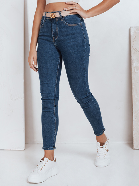Damen Skinny Jeans blau Dstreet UY2778