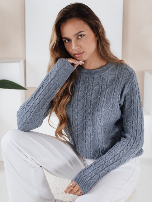 Damen-Pullover BRAVINAi blau Dstreet MY2530