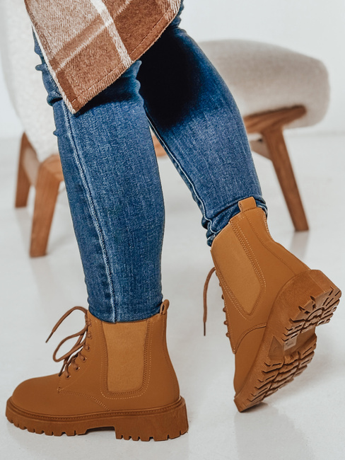 Damen GRIPWAY camel Stiefel Dstreet ZY0582