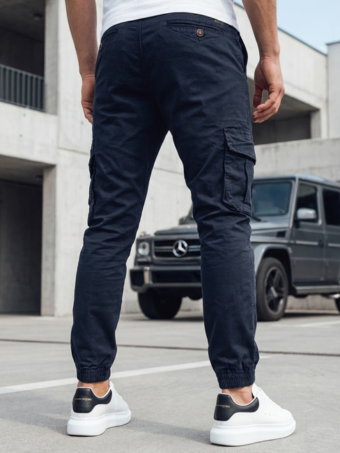 Herren Cargohosen Farbe Dunkelblau DSTREET UX4181