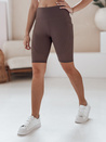 Damen Radlerhose BIKELINE braun Dstreet SY0419