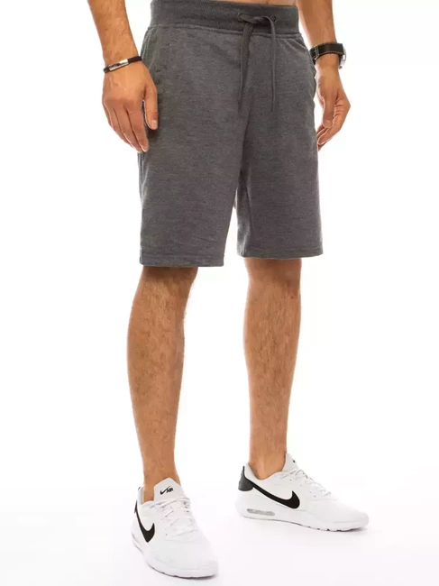 Herren Sweatshorts dunkelgrau Dstreet SX1482