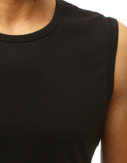Herren Basic Tanktop Schwarz Dstreet RX3510