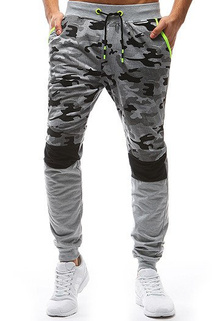 Herren Trainingshose Camo Grau Dstreet UX3629