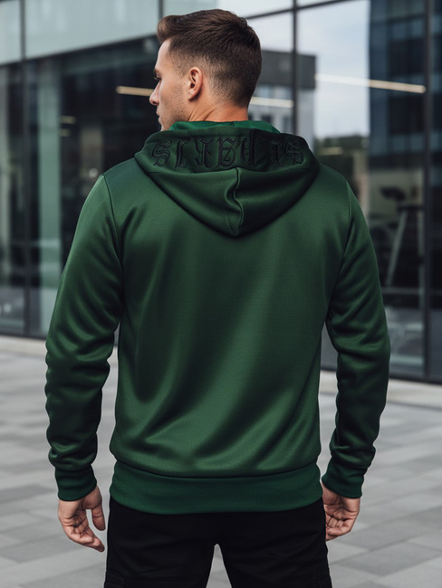 Herren-Kapuzenpullover grün Dstreet BX5860