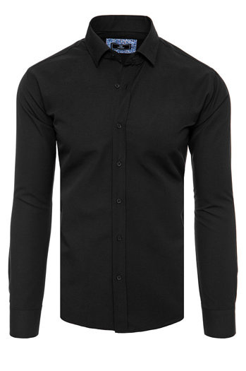 Herrenhemd smart schwarz Dstreet DX2478