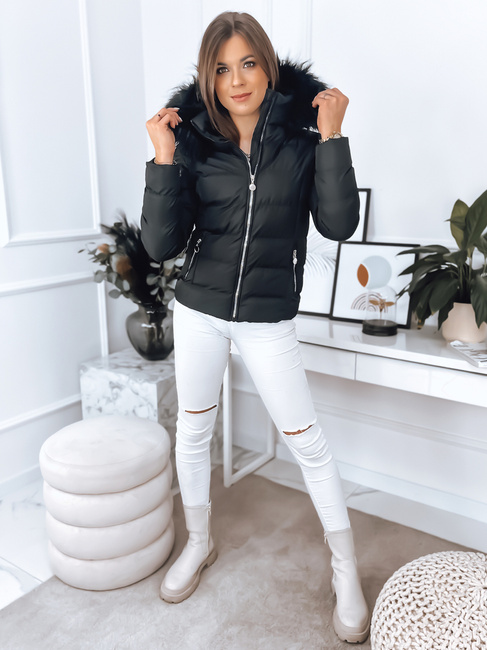 Damen Steppjacke GRETA Farbe Schwarz DSTREET TY3357