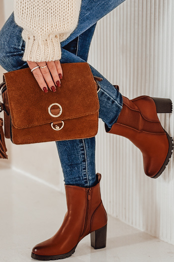 BOOTELY Damenstiefel mit Absatz camel Dstreet ZY0497