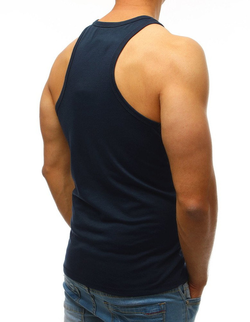 Herren Tank top Dunkelblau Dstreet RX3496