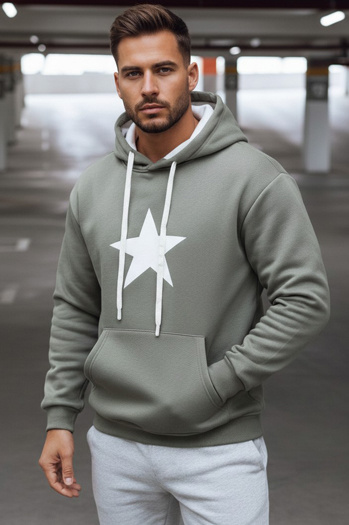 Herren Kapuzenpulli khaki Dstreet BX5928