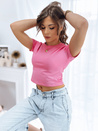Damen Basic T-shirt RITEL Farbe Rosa DSTREET RY2103