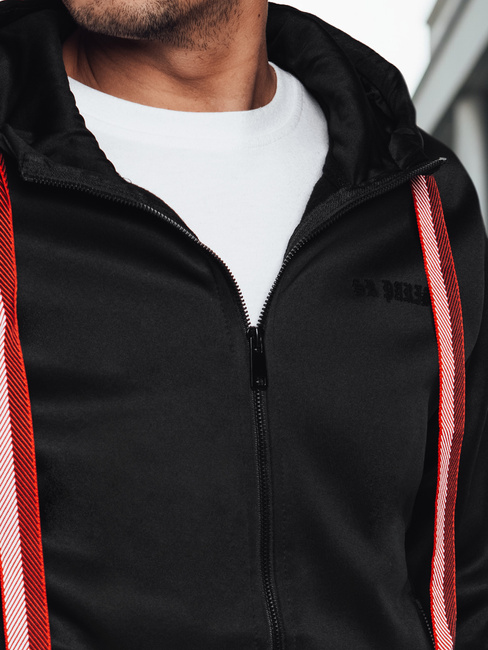 Herren Kapuzenpulli schwarz Dstreet BX5858