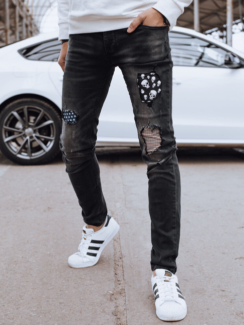 Herren Jeanshosen Farbe Schwarz DSTREET UX4295