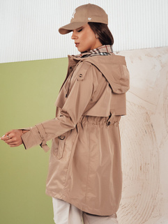 Damen Parka MOZA Farbe Beige DSTREET TY4283_3