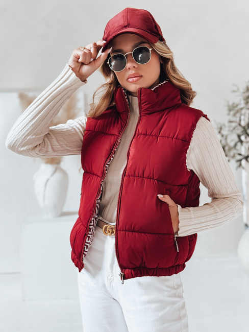 URBANELLE Damen Steppweste kastanienbraun Dstreet TY4972