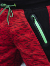 Herren Jogginghose rot Dstreet UX4442