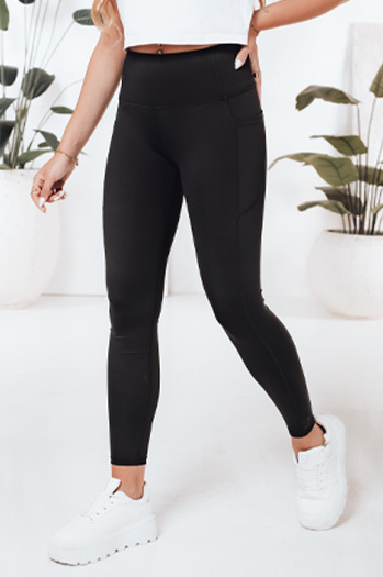 Damen Sport Leggings LEGGIVIBE schwarz Dstreet UY2723