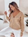 Damen Strickjacke KERINDA camel Dstreet MY2501