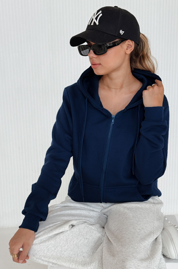 Damen Sweatshirt VICTORIA Dunkelblau Dstreet BY1202