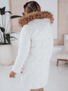 Damen Winterjacke VIRELIA gesteppt mit Kapuze weiß Dstreet TY4938