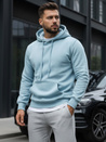 Herren Kapuzenpullover Himmelblau Dstreet BX5107