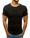 Herren T-Shirt einfarbig schwarz Dstreet RX2572