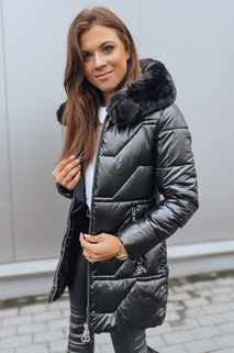 Damen Winterjacke mit Kapuze KRISTA schwarz Dstreet TY3065