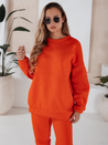 Damen Trainingsanzug Set ARIELLA PREMIUM Orange Dstreet AY0724