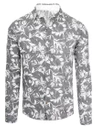 Herrenhemd grau Dstreet DX2262