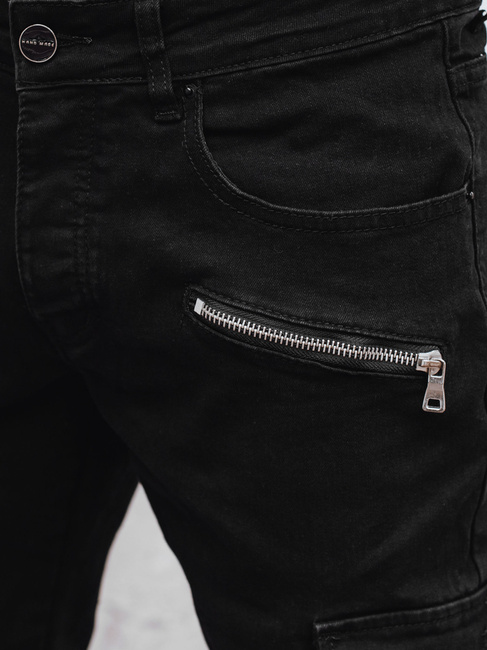 Herren Cargohosen Farbe Schwarz DSTREET UX4237