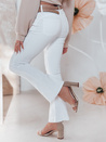 Damen Denim Schlaghose ELVIRA weiß Dstreet UY2462