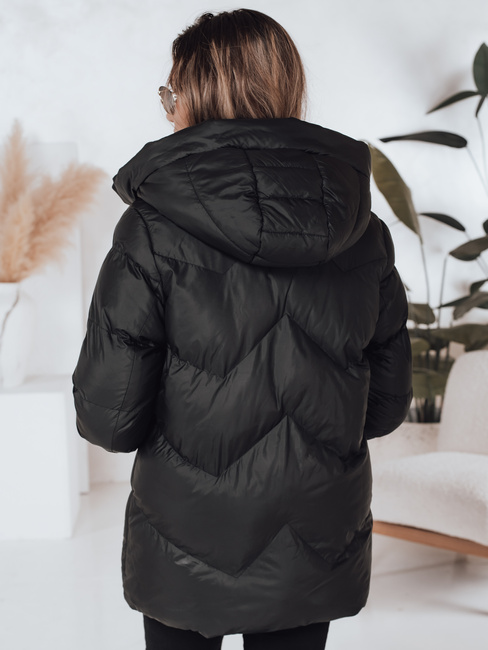 Damen Winterjacke SALVONA schwarz gesteppt Dstreet TY4997